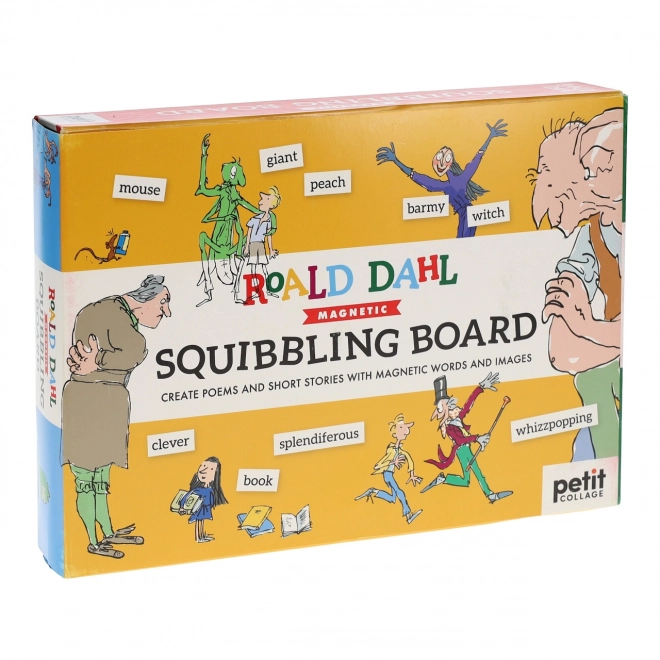 Magnetisch bord Woorden uit boeken van Roald Dahl