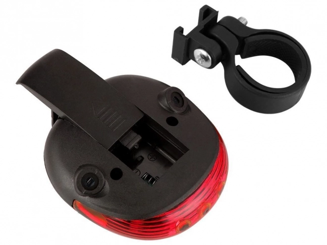 Achterlicht voor de fiets met LED en laser