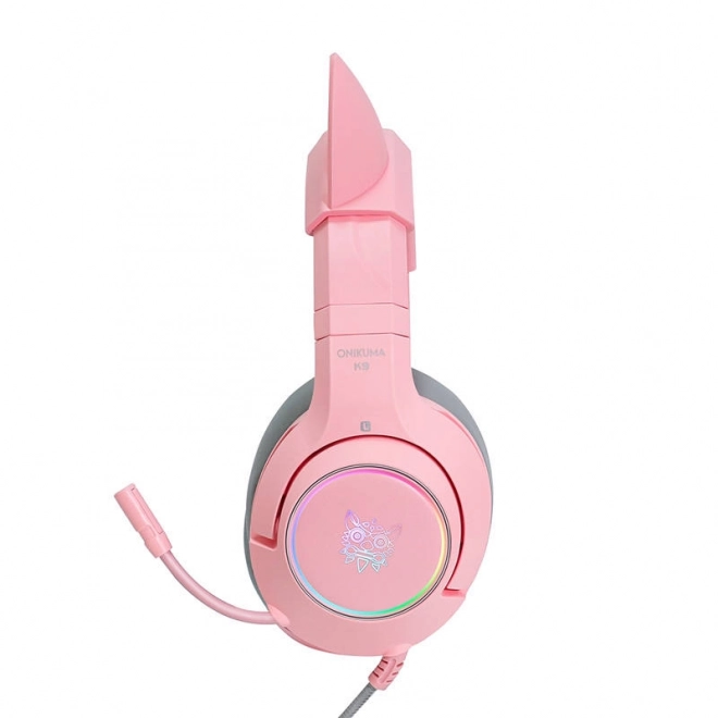Gaming koptelefoon ONIKUMA K9 roze