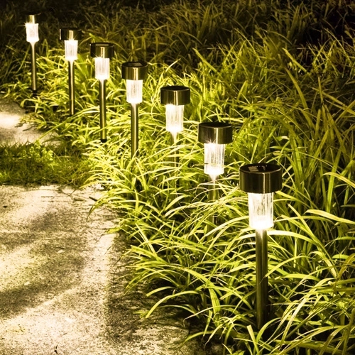 Solar Garden Lights Set - LED Warm White