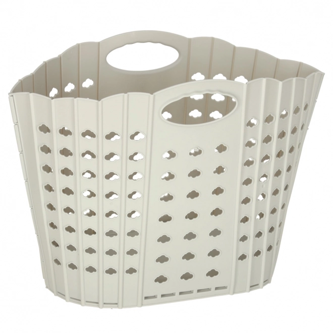 Opvouwbare wasmand badkamerorganizer grijs