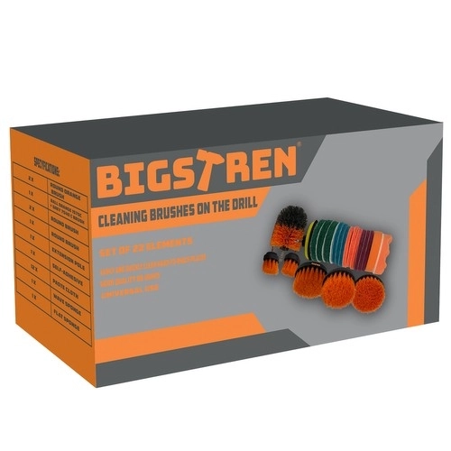 Set reinigingsborstels voor boormachine