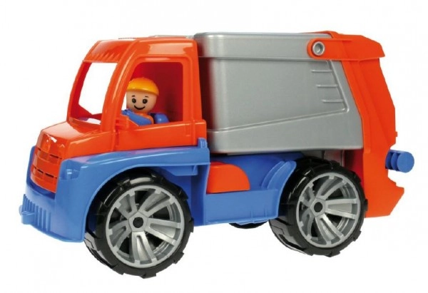 Tiltable cab with active figure