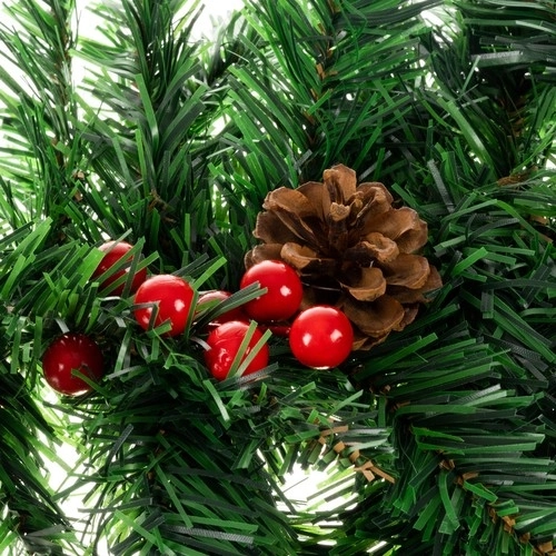 Kerstslinger / decoratie 2,7 m met LED-lampjes Ruhhy 22322