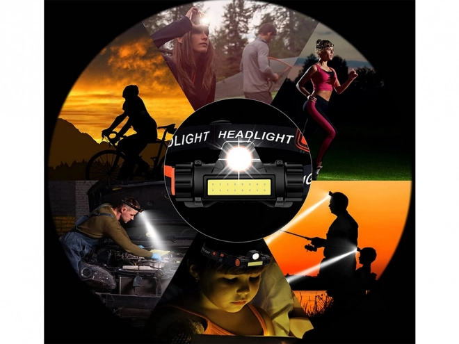 Cob 4-in-1 Headlamp with Magnet