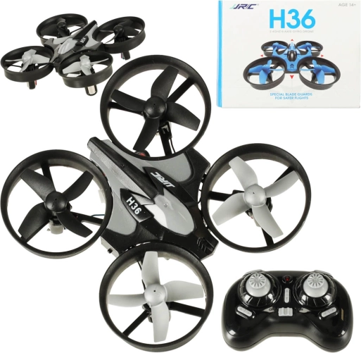 JJRC H36 Mini Drone 2.4GHz 4CH with 6-axis Stabilization – black