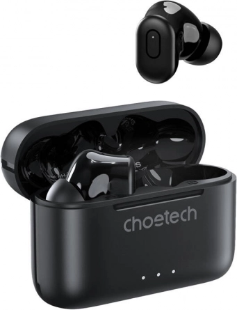 Écouteurs sans fil Choetech BH-T15 avec ANC + ENC (noir)