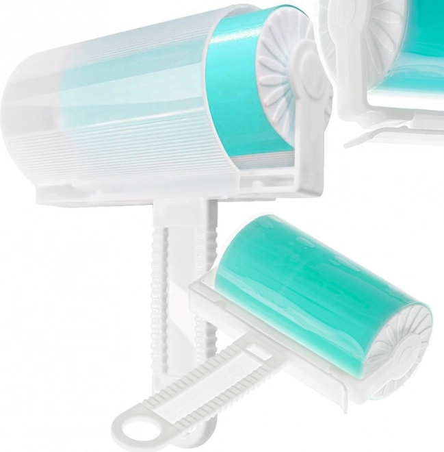 Silicone gel lint and pet hair remover roller for clothing