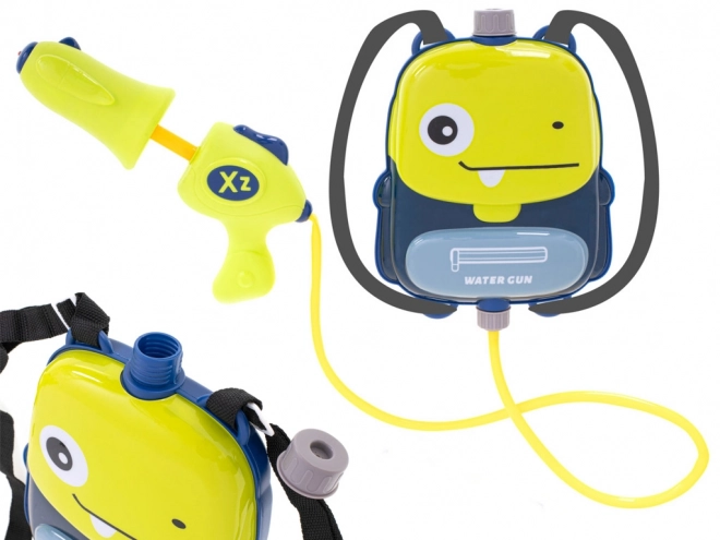 Waterpistool met dinosaurus rugzak