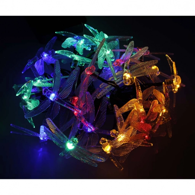 Zonne-tuinverlichting libelle 6,5 m 30LED multicolour