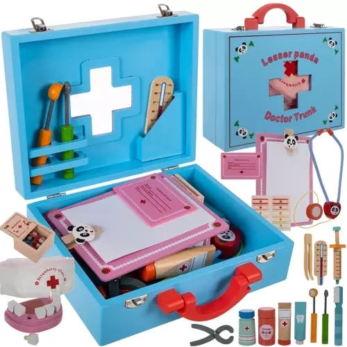 Kleine Dokter Set - Houten Kruzzel 19869