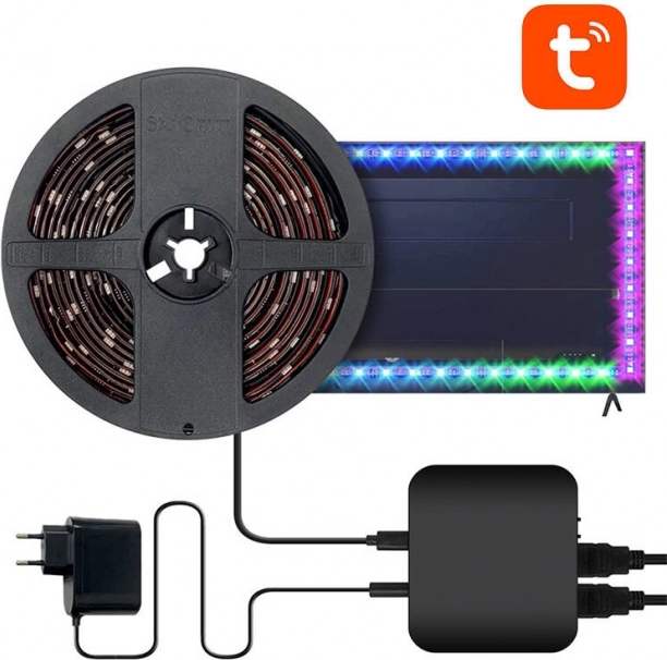 Intelligente LED‑strip voor tv AVATTO 55–65″