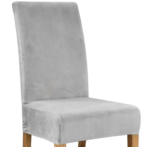 Stoelbekleding - grijze velours Ruhhy 22979