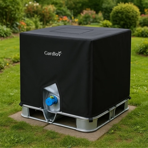 Abdeckung für IBC-Tank 1000l - Plane für Tank GARDLOV
