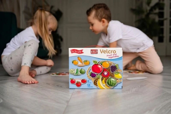 Velcro Puzzle - Fruits and Vegetables