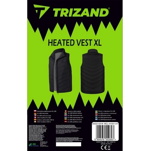 Verwarmd Vest XL USB Trizand 22128