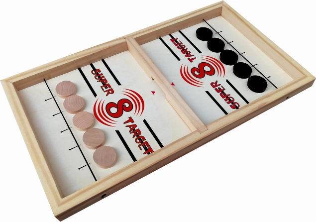 Houten tafelhokey 55,5x29,5 cm
