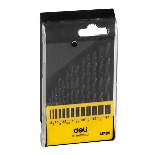 Deli Tools HSS Drill Bit Set