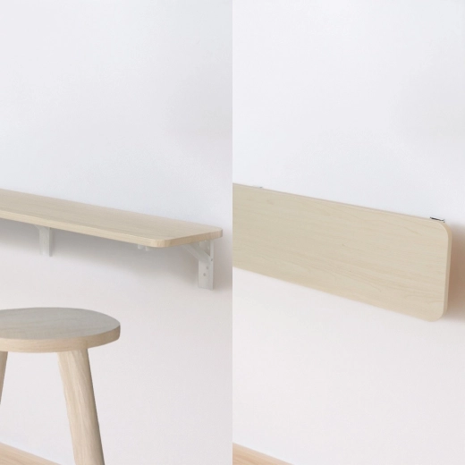 Inklapbare constructie voor maximale ruimtebesparing