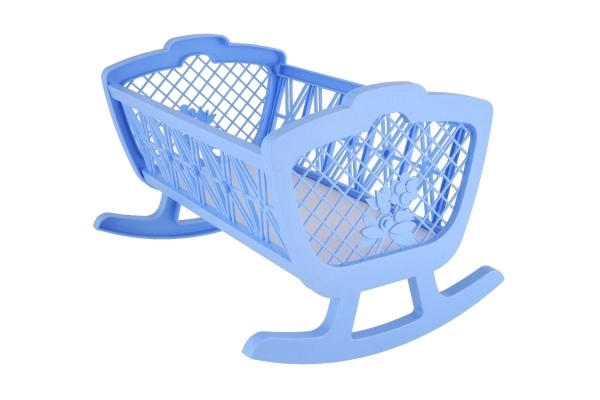 Poppenwieg zonder set plastic 47x35x30cm in doos 48x32x8cm