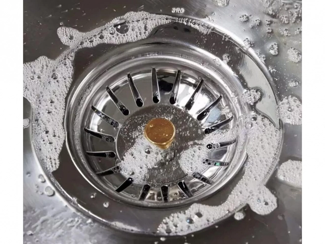 Metallsieb für Waschbecken Abflussstopfen