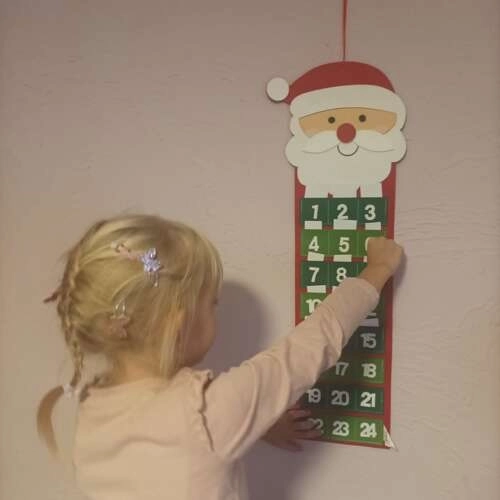 Hangende adventskalender Ruhhy 22252