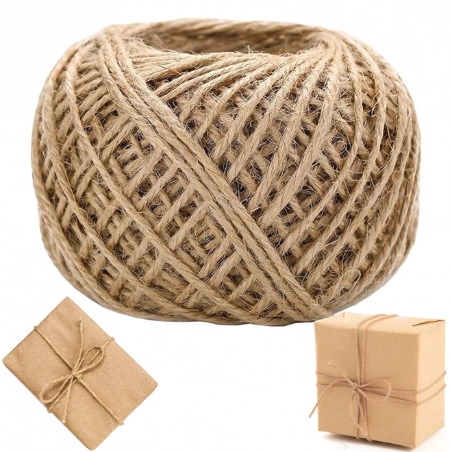 Jutekordel 30 m natürliche braune Jute