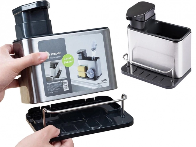 Kitchen Sink Soap Dispenser Organizer