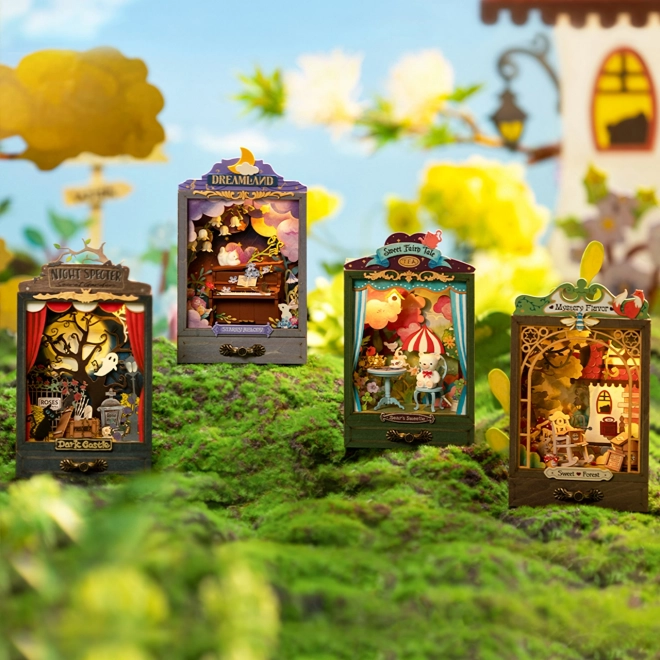 Miniatuur theekransje theater