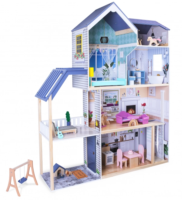 Maison de poupée en bois Maya Résidence par ECOTOYS