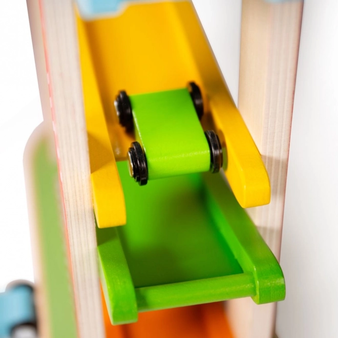 Wooden Racing Track for Cars from Bigjigs Toys