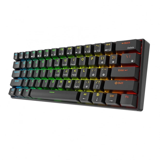 Clavier mécanique Royal Kludge RK61 RGB avec interrupteurs rouges
