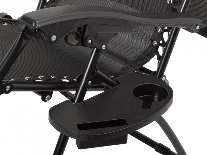 Opvouwbaar Zero Gravity ligbed met zonnekap