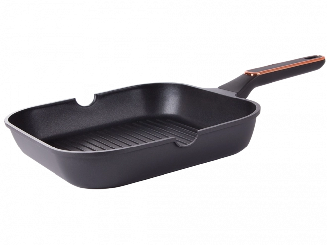 Grillpfanne 28cm mit Antihaftbeschichtung für Induktion und Gas