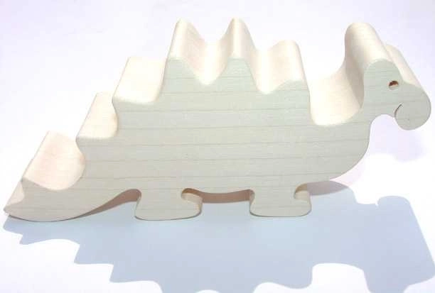 Holztier Stegosaurus