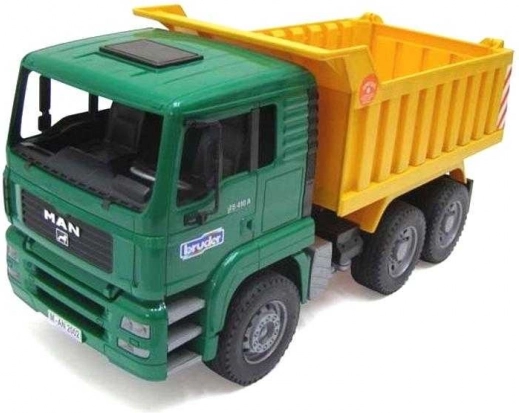 Tilting cab and detailed engine