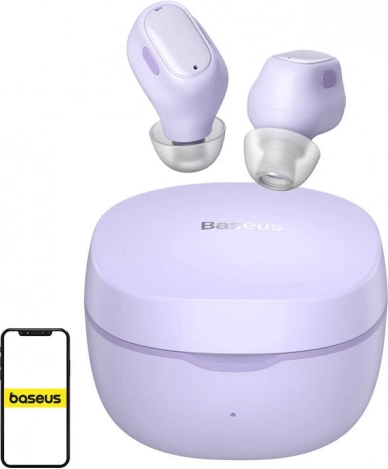 Écouteurs sans fil BASEUS Bowie WM01 violets