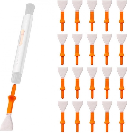 Replacement cleaning swabs for K&F Concept, 16 mm, set of 20
