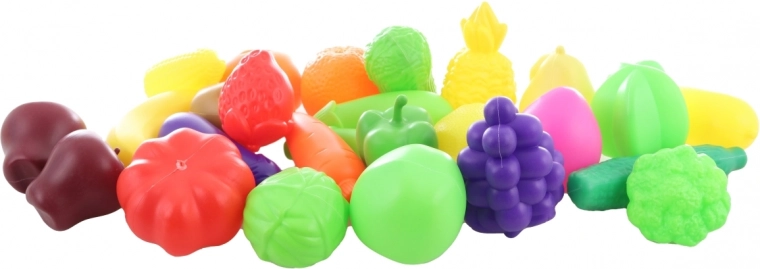 Colorful and durable fruit and vegetables