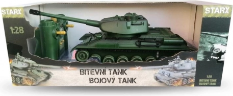 RC tank with infrared battle – green