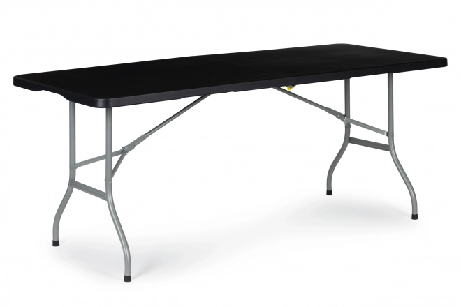 Folding Catering Garden Table 180 cm - Black
