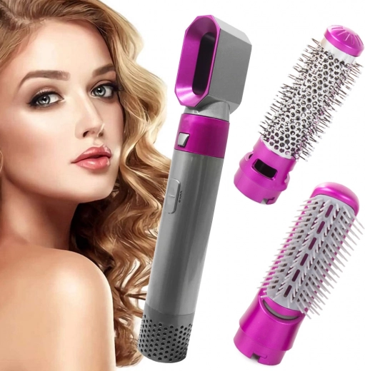 3-in-1 Hot Air Brush with attachments for drying, smoothing and volume