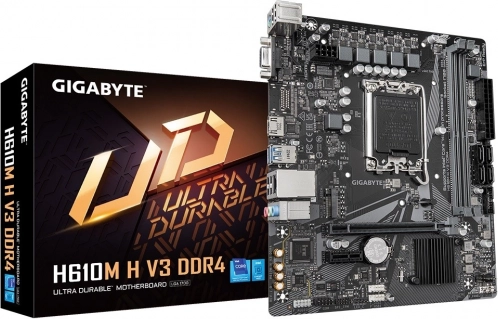 Gigabyte H610M H V3 DDR4 – microATX-moederbord voor Intel