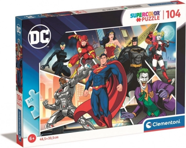 Super Color DC Comics Puzzle 104 pieces