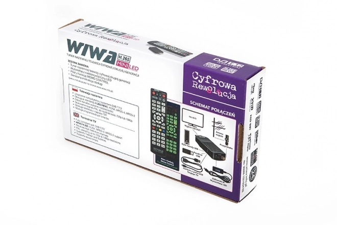 TV-tuner H.265 MINI LED DVB-T/DVB-T2 H.265 HD