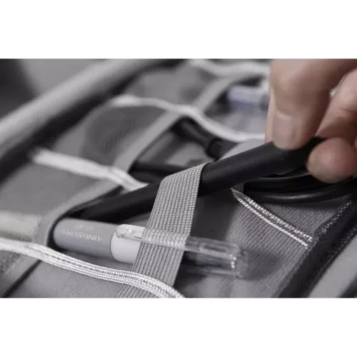 Travel Cable and Charger Organizer with Handle