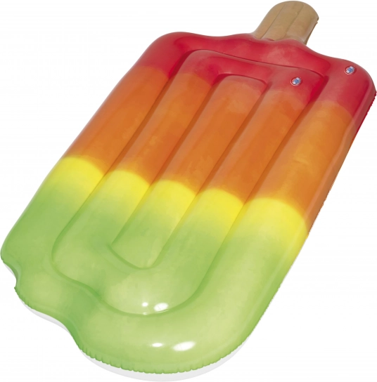 BESTWAY inflatable popsicle-shaped lounger 185 × 89 cm, 90 kg capacity