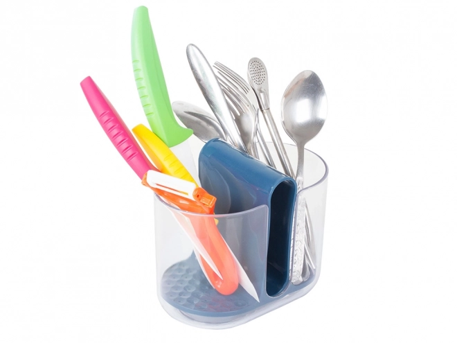 Keukenorganizer voor bestek met afdruiprek