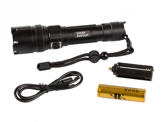 Militaire tactische zaklamp met LED Cree XHP99