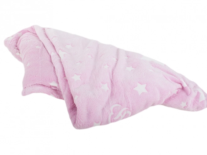 Deken met mouwen fleece warme hoodie neon – roze